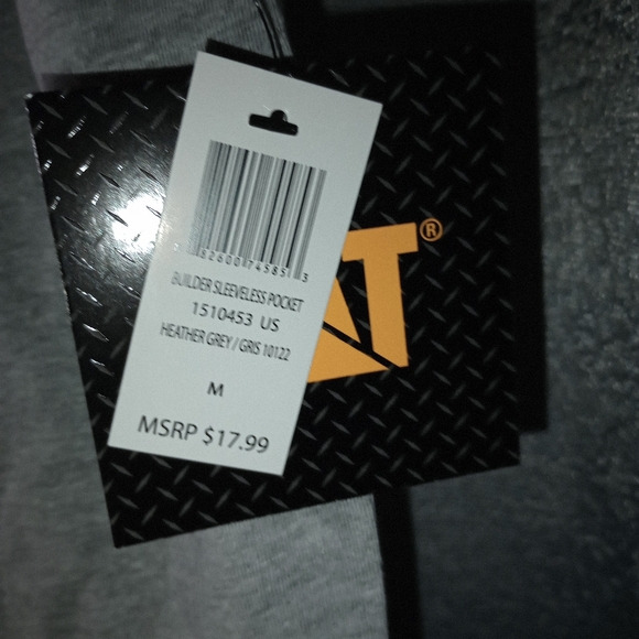 New Sleeveless CAT Shirt - Picture 2 of 7